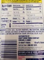 Mängden socker i Twists soft drink mix ice blue raspberry lemonade unsweetened