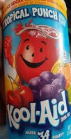 Mängden socker i Kool aid tropical punch powdered drink mix