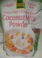 Mängden socker i Coconut milk powder