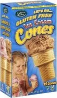 Mängden socker i Gluten free ice cream cones
