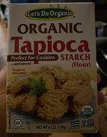 Mängden socker i Organic tapioca starch (flour)