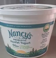 Mängden socker i Nancy's probiotic nonfat yoghurt