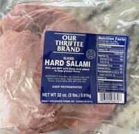 Mängden socker i Hard Salami