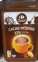 Mängden socker i Cacao intense