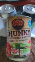 Mängden socker i CHUNKY SPICY CHICKEN AND PEPPER SOUP