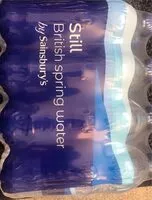 Mängden socker i Still spring water