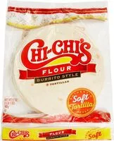 Mängden socker i Flour burrito style soft tortilla