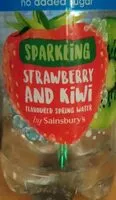 Mängden socker i Sparkling Strawberry and Kiwi