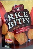Mängden socker i Rice bites