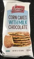 Mängden socker i Corn cakes with chocolate