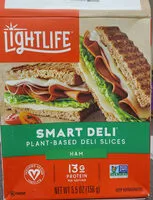 Mängden socker i Meatless veggie ham slices