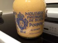 Mängden socker i Moutarde préparée de dijon
