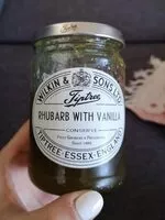 Mängden socker i Rhubarb with vanilla