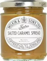 Mängden socker i Salted caramel spread