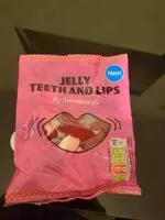 Mängden socker i Jelly Teeth & Lips