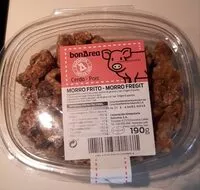 Mängden socker i Morro frito-morro fregit