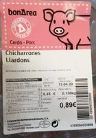 Mängden socker i Chicharrones