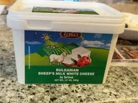 Mängden socker i Bulgarian sheep’s  milk white cheese