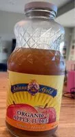 Mängden socker i Organic apple juice