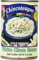 Mängden socker i White clam sauce