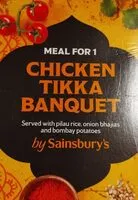 Mängden socker i Chicken Tikka Banquet