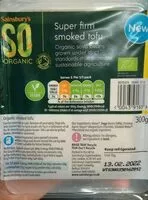 Mängden socker i Super Firm Smoked Tofu