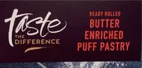Mängden socker i Butter puff pastry