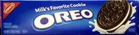 Mängden socker i Nabisco oreo cookies-convenience pack chocolate 1x5.2 oz