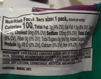 Mängden socker i Cookies-Single Serve 1X0.740 Oz