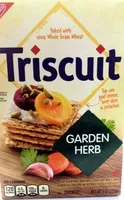 Mängden socker i Nabisco triscuit crackers garden herb 1x9 oz