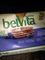 Mängden socker i belvita breakfast snack blueberry 1x1.76 oz