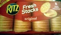 Mängden socker i Nabisco ritz crackers fresh stacks 1x11.8 oz