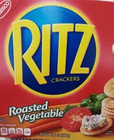 Mängden socker i Nabisco ritz crackers roasted vegetable 1x13.300 oz