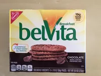 Mängden socker i Chocolate breakfast biscuits