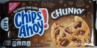Mängden socker i Nabisco chips ahoy! cookies chunky 1x11.75 oz