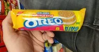 Mängden socker i Nabisco Double Stuf Cookies Golden Oreo1X4 Oz