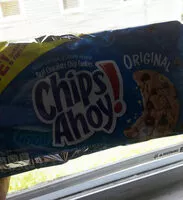 Mängden socker i Nabisco chips ahoy! cookies original 1x18.2 oz