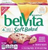 Mängden socker i Soft baked breakfast biscuits