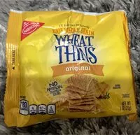 Mängden socker i Nabisco Wheat Thins Crackers Original 1X1 Oz