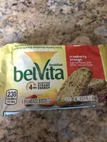 Mängden socker i Belvita cookies cranberry orange 1x1.76 oz