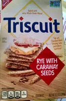 Mängden socker i Triscuit crackers rye with caraway seed 1x8.5 oz