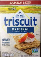 Socker och näringsämnen i Triscuit