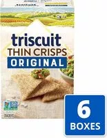 Mängden socker i Thin crisps original whole grain wheat crackers