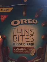 Mängden socker i Thin bites sandwich cookies, coconut creme