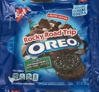 Mängden socker i Oreo cookies rocky road trip 1x10.7 oz