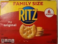 Mängden socker i Ritz Crackers Original
