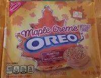 Mängden socker i Maple creme sandwich cookies, maple creme