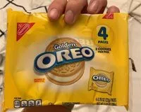 Mängden socker i Golden sandwich cookies