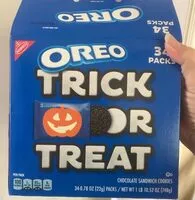 Mängden socker i Oreos trick or treat