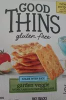 Mängden socker i Garden veggie crackers